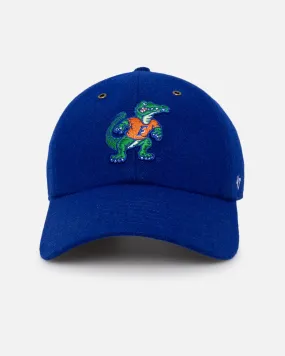 47 Brand Florida Gators Wooly 47 Clean Up Strapback Royal