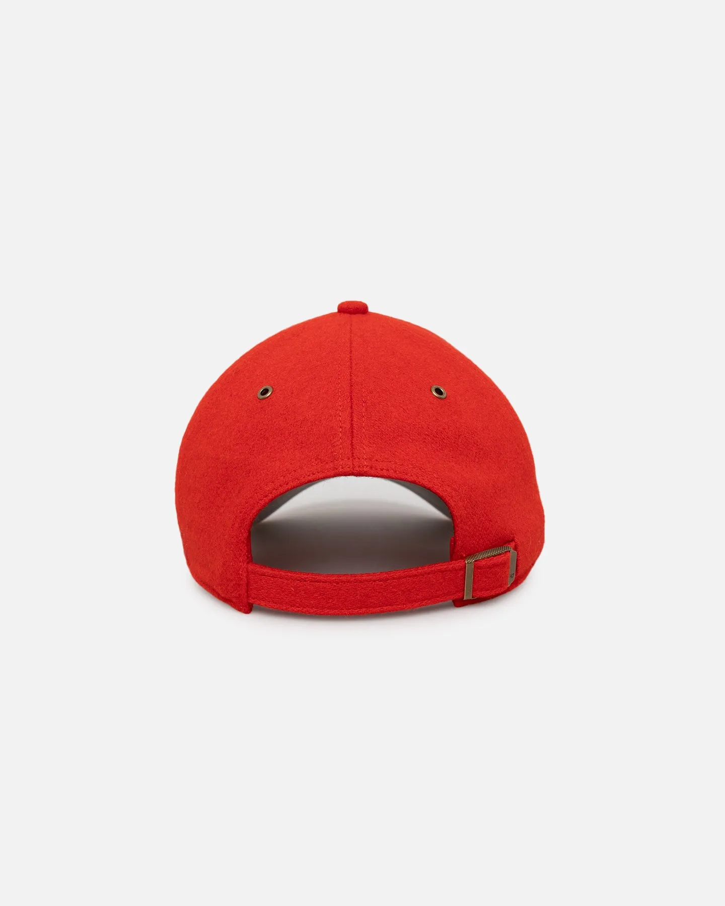 47 Brand Miami Heat Wooly Clean Up Strapback Red