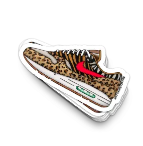 Air Max 1 "Animal Pack Light Toe" Sneaker Sticker