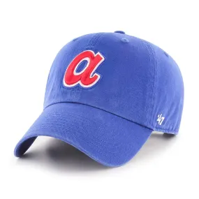 Atlanta Braves MLB Cooperstown Clean Up Cap (1972 logo)