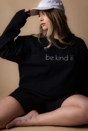 BE KIND SWEATSHIRT BLACK