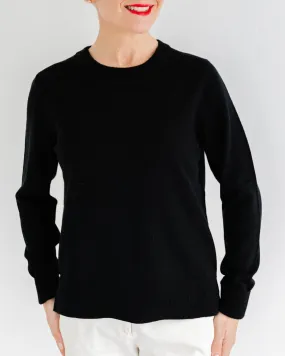 Black Cashmere Sweater Jumper