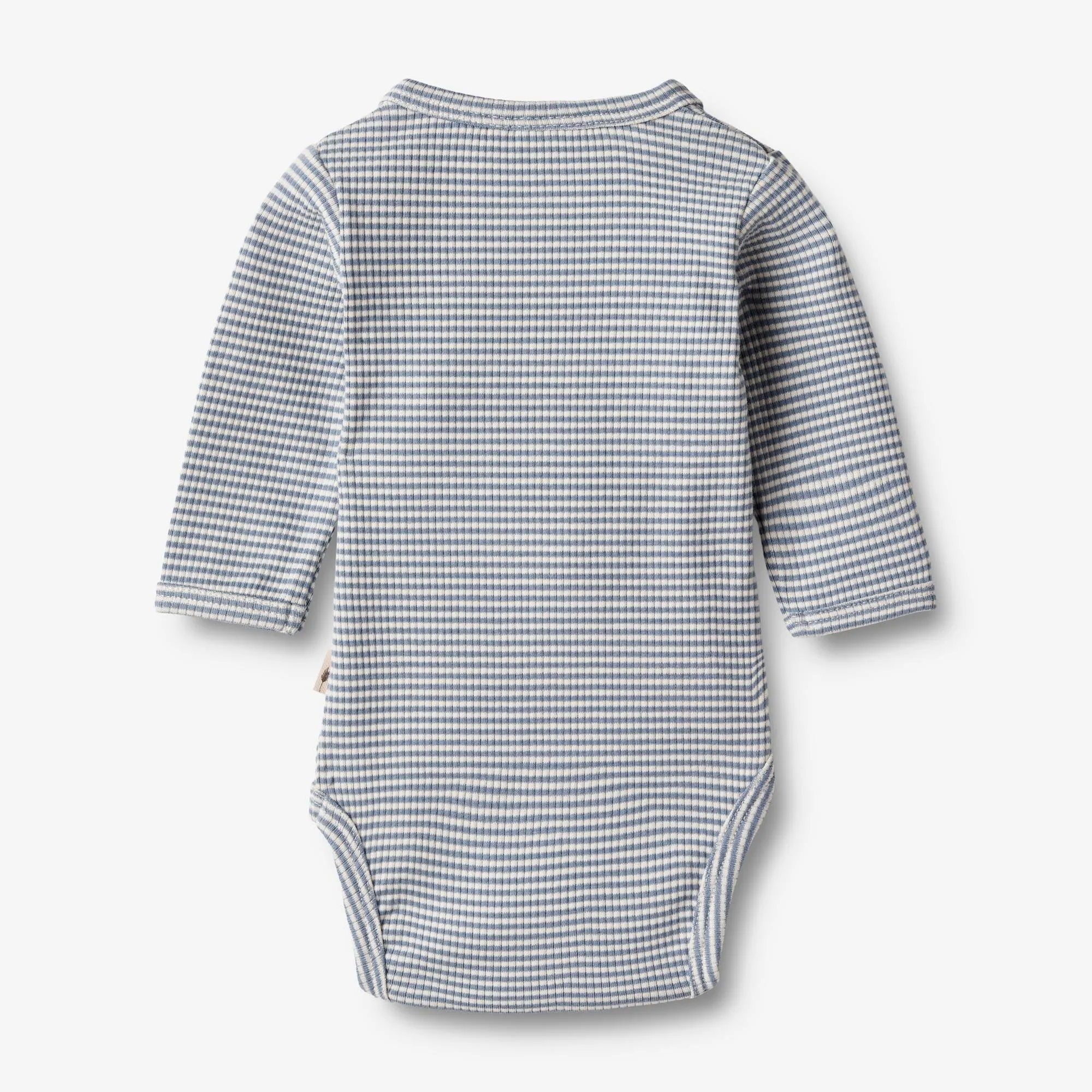 Body Wraparound L/S Pil - blue stripe