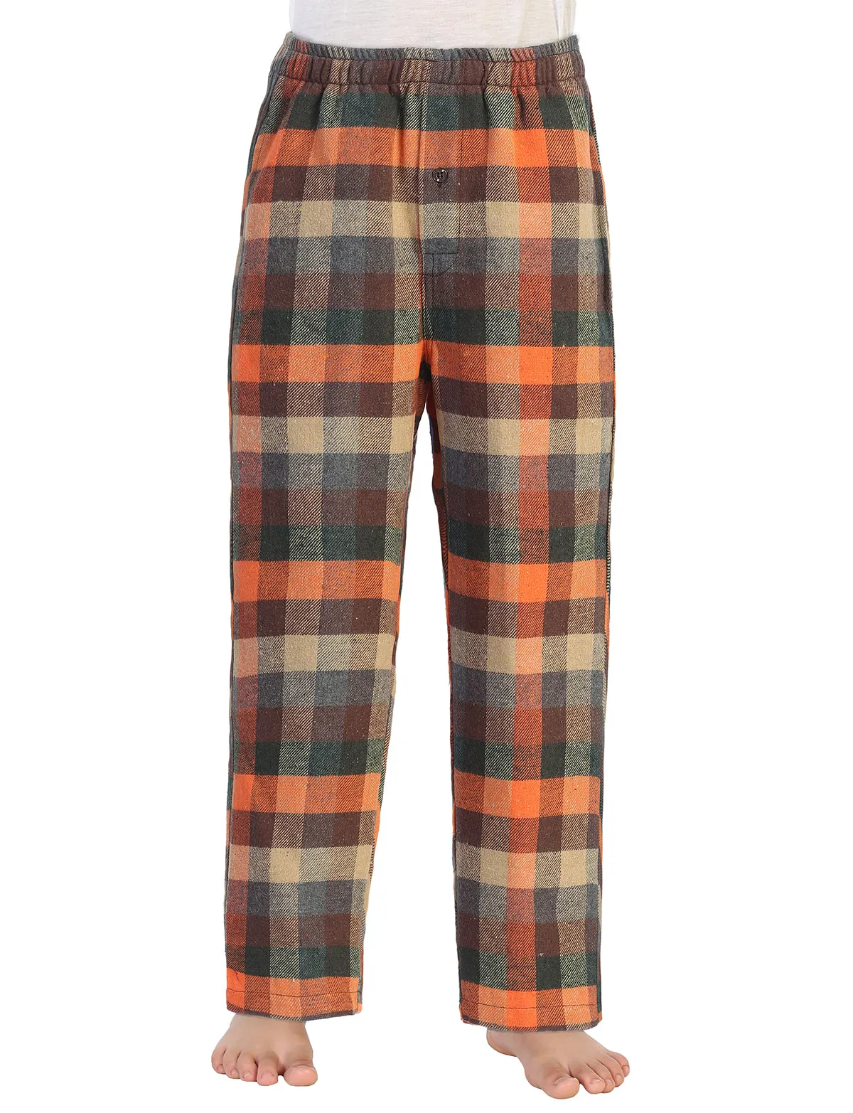 Boy's (8-18) Plaid Flannel Pajama Pants