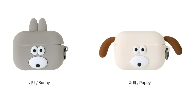 Bunny Puppy Characters Airpods Pro Cases Accessory Silicone Protect Apple Gadget Accessories