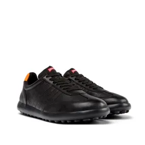 Camper Pelotas XLite Black and orange sneakers for men   