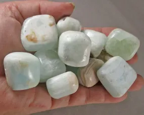 Caribbean Blue Calcite Polished Stone (Large) 1pc J220