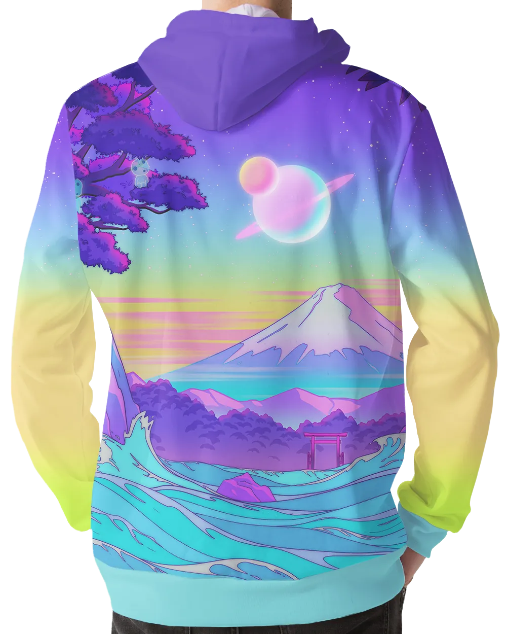 Celestial Fuji Hoodie