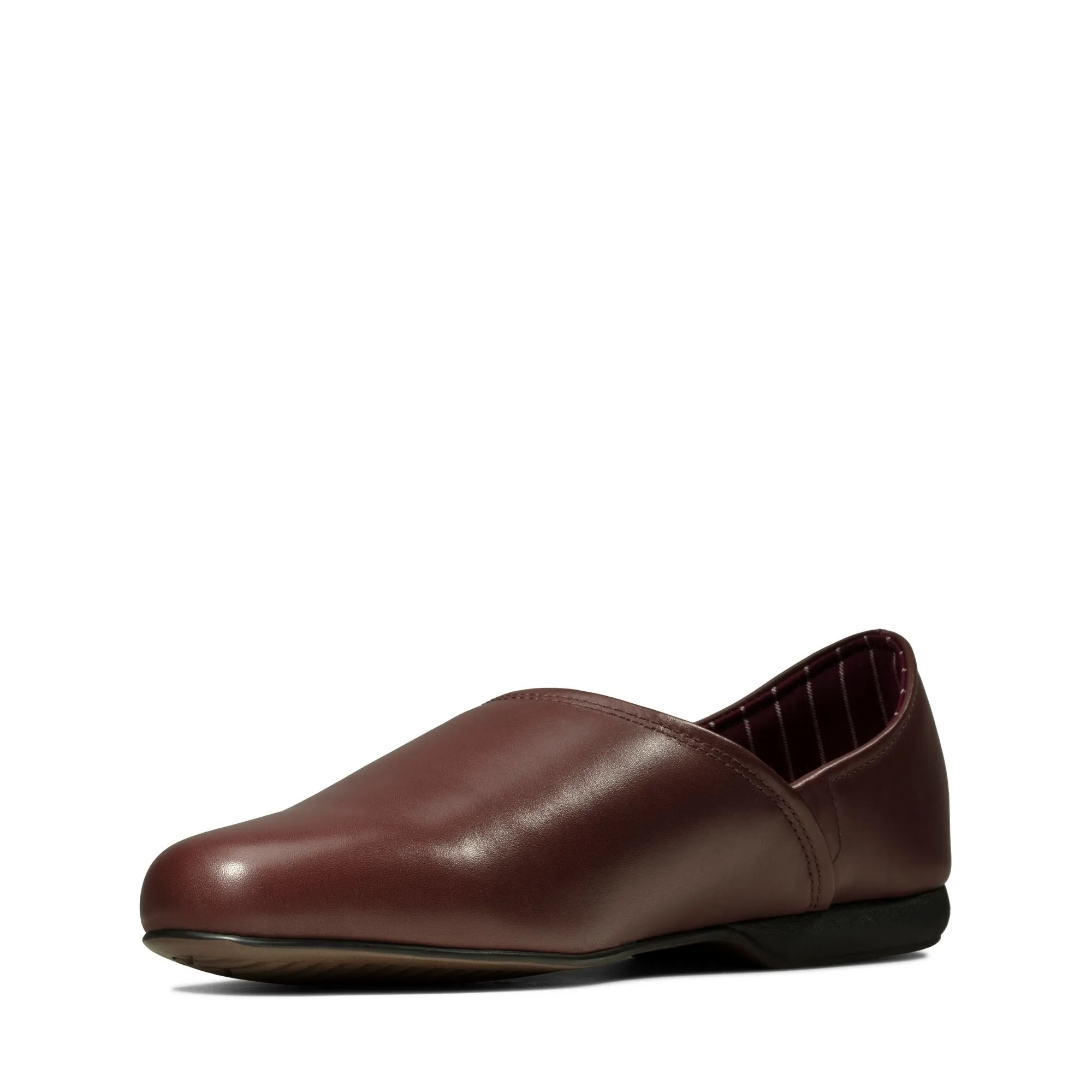 Clarks Harston Elite Burgundy Leather - Standard Width