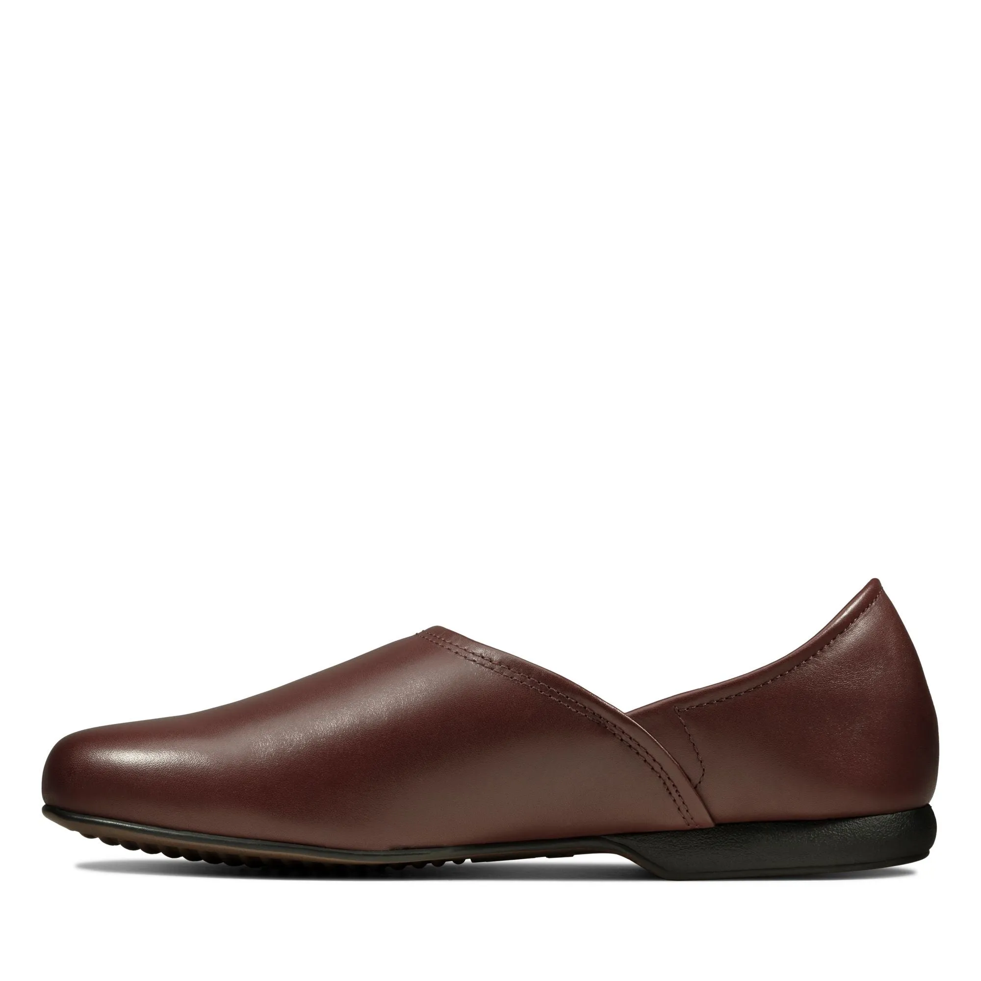 Clarks Harston Elite Burgundy Leather - Standard Width