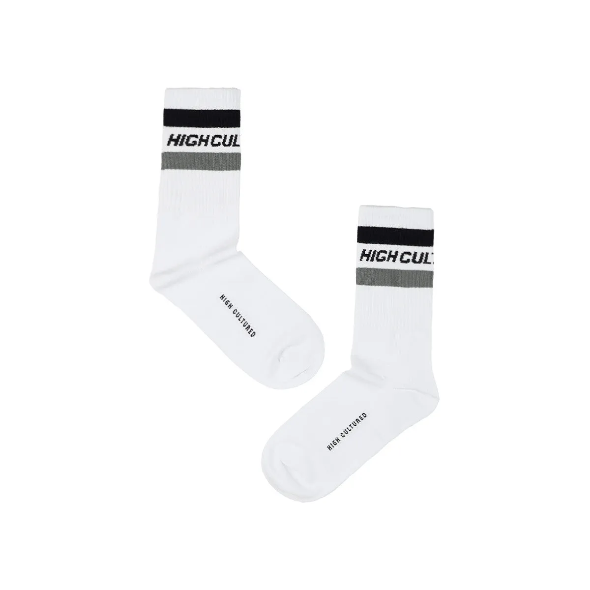 Classic Stripes High Cut Socks - 30