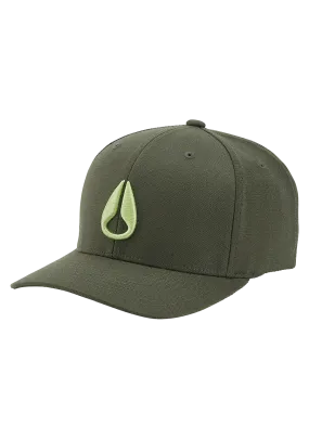 Deep Down Flexfit Athletic Fit Hat - Olive