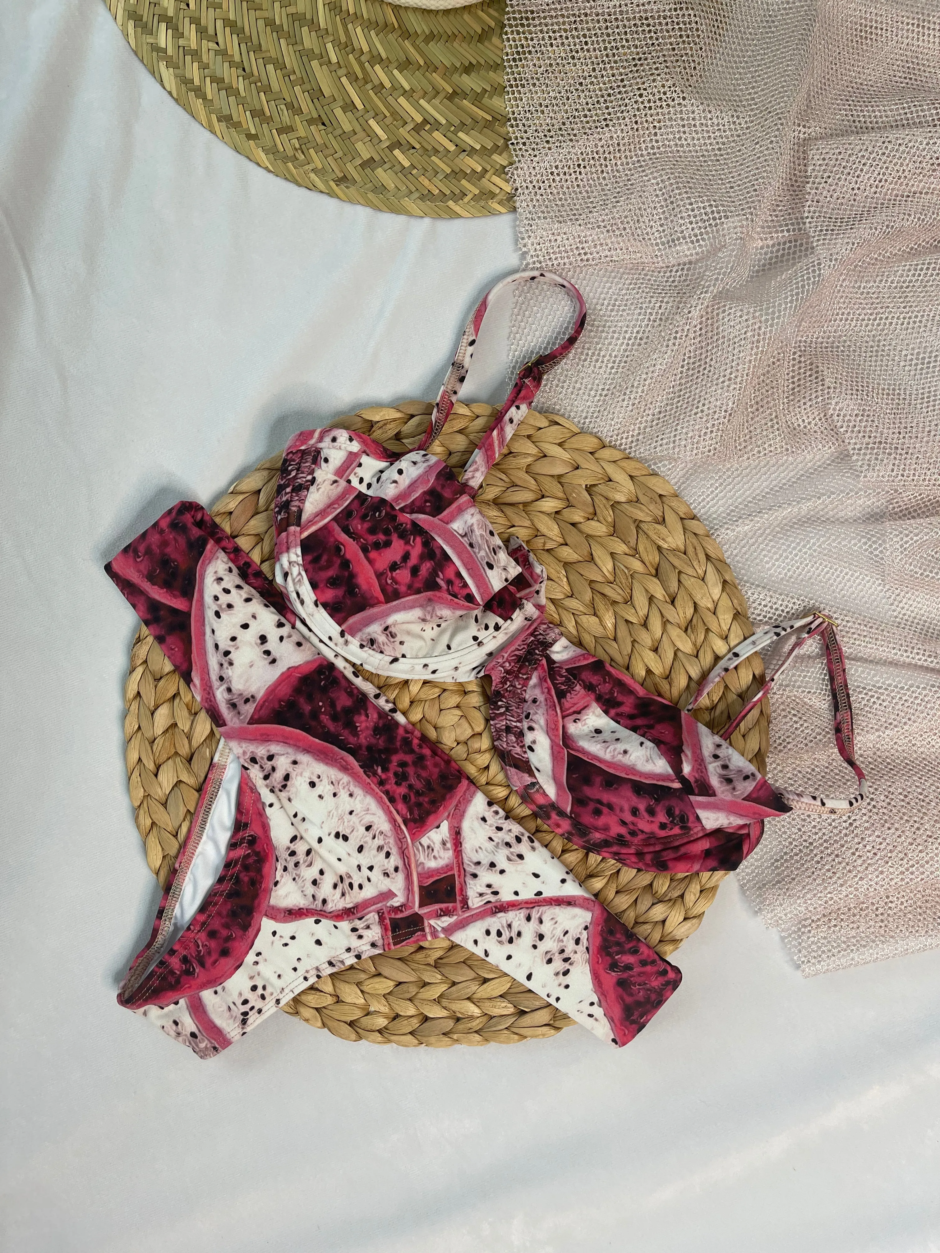 Dragon fruit Bikini Set