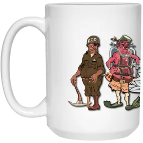 EOD Services 15 oz. White Mug