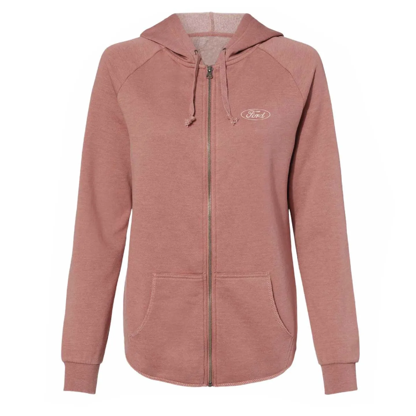 Ford Warriors in Pink Women's Zip-Up Hoodie