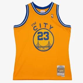 Golden State Warriors 2003-04 Jason Richardson 23 Hardwood Classics Swingman Jersey by Mitchell & Ness