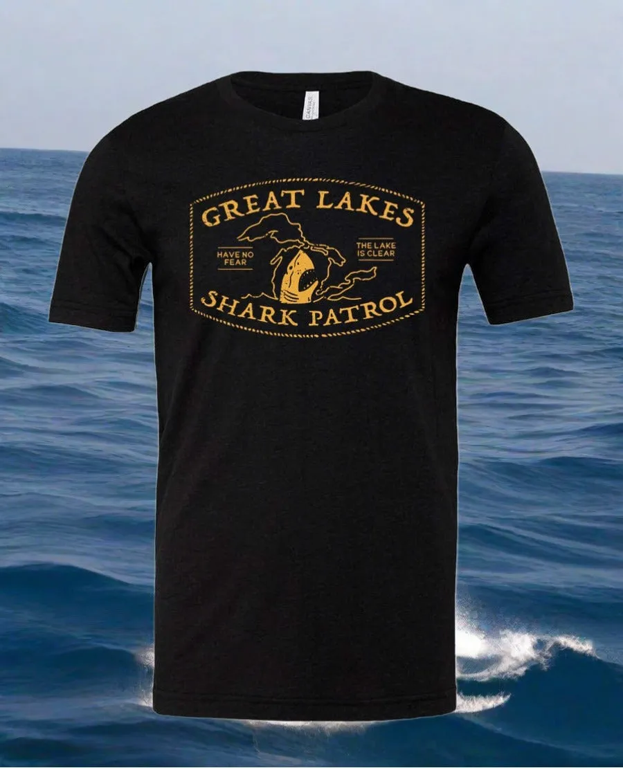 Great Lakes Shark Patrol™ Unisex T-Shirt | Tee See Tee Exclusive