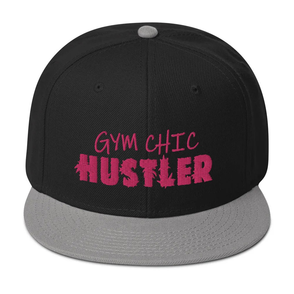 GYM CHIC HUSTLER Snapback Cap