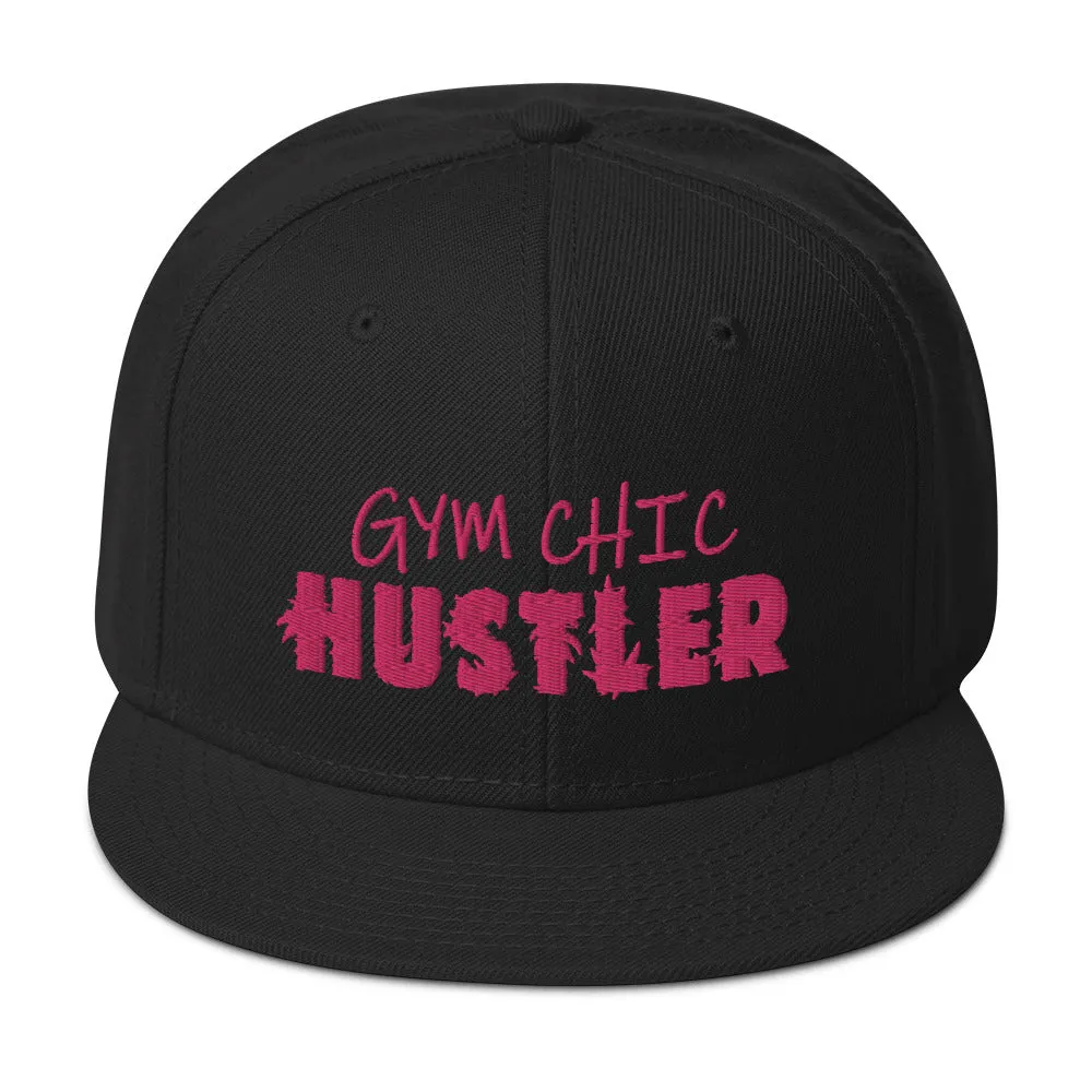 GYM CHIC HUSTLER Snapback Cap