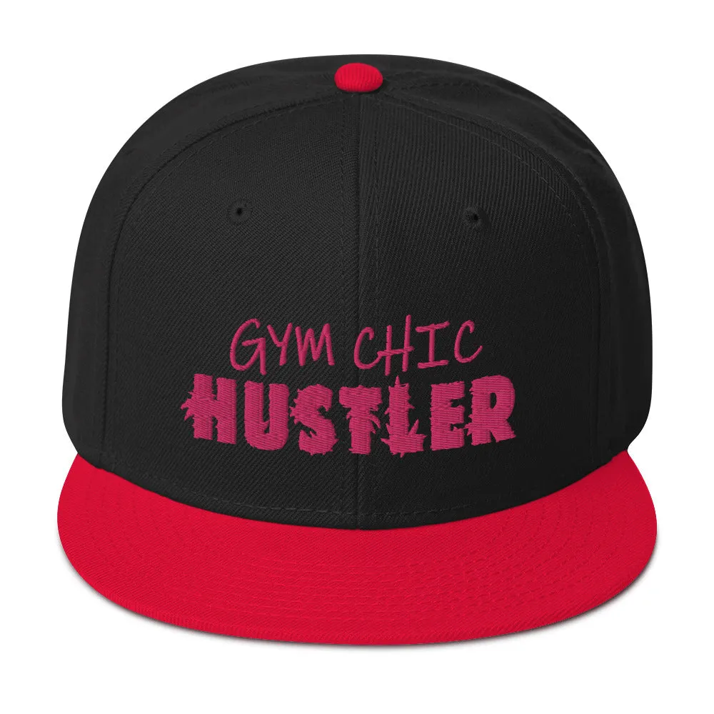 GYM CHIC HUSTLER Snapback Cap