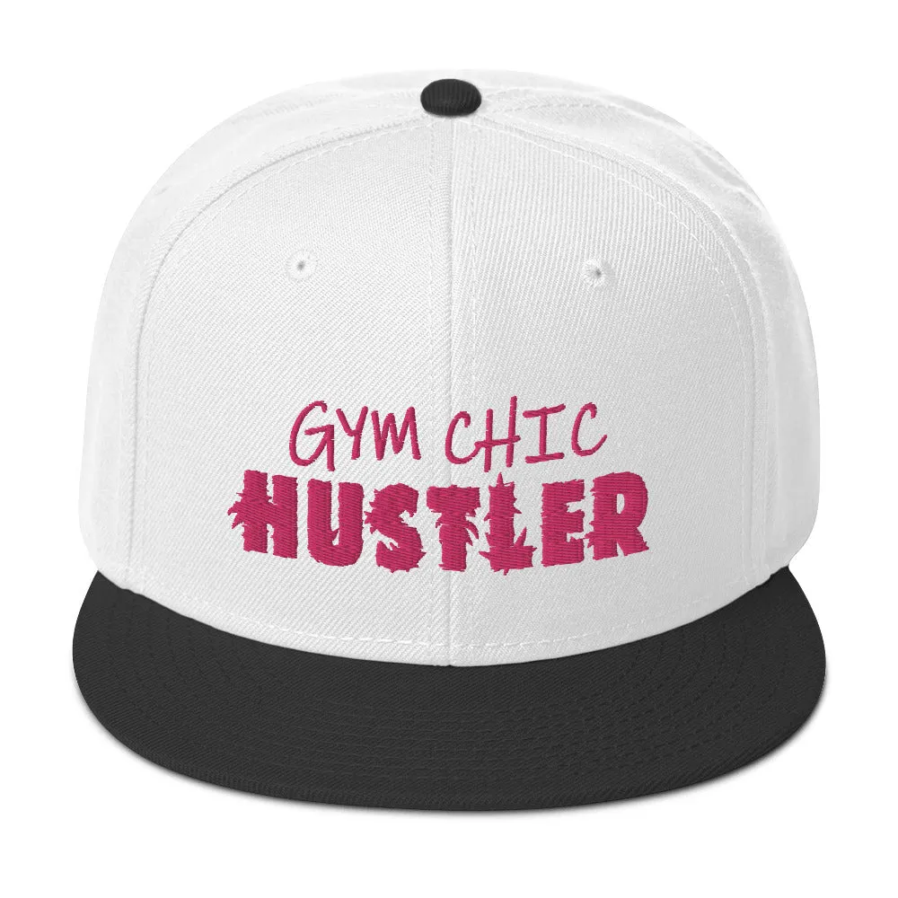 GYM CHIC HUSTLER Snapback Cap