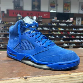 Jordan 5 'Blue Suede' Size 11