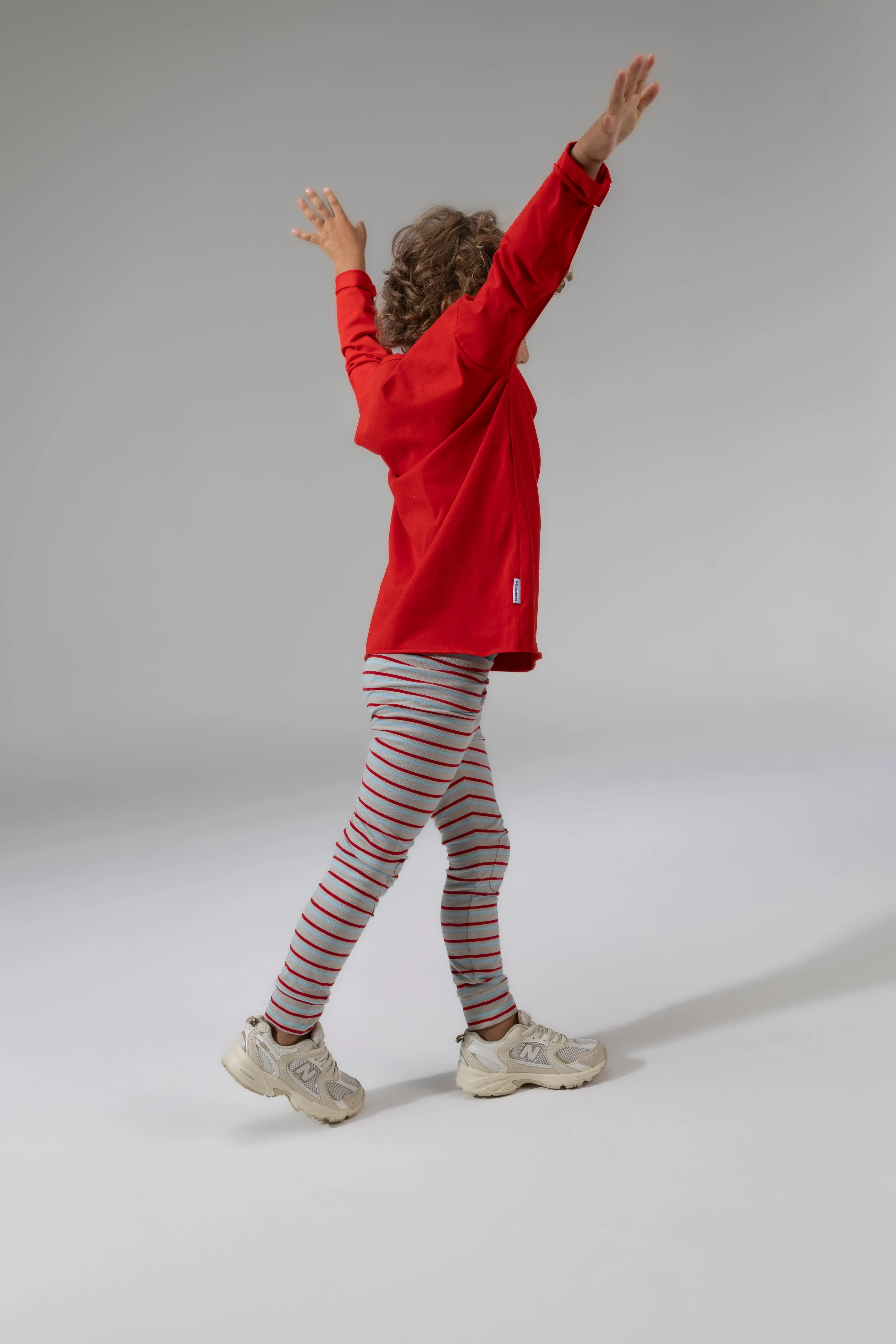 Kinder Legging Streep Cherry