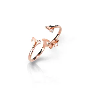 Leaf No.4 Ring [Pink gold]