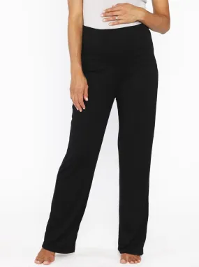 Maternity Soft Luxe Ultra Stretch Lounge Pants in Black