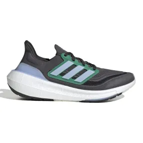 Men's Adidas Ultraboost Light, Carbon/Blue Dawn/Court Green, 9.5 D Medium