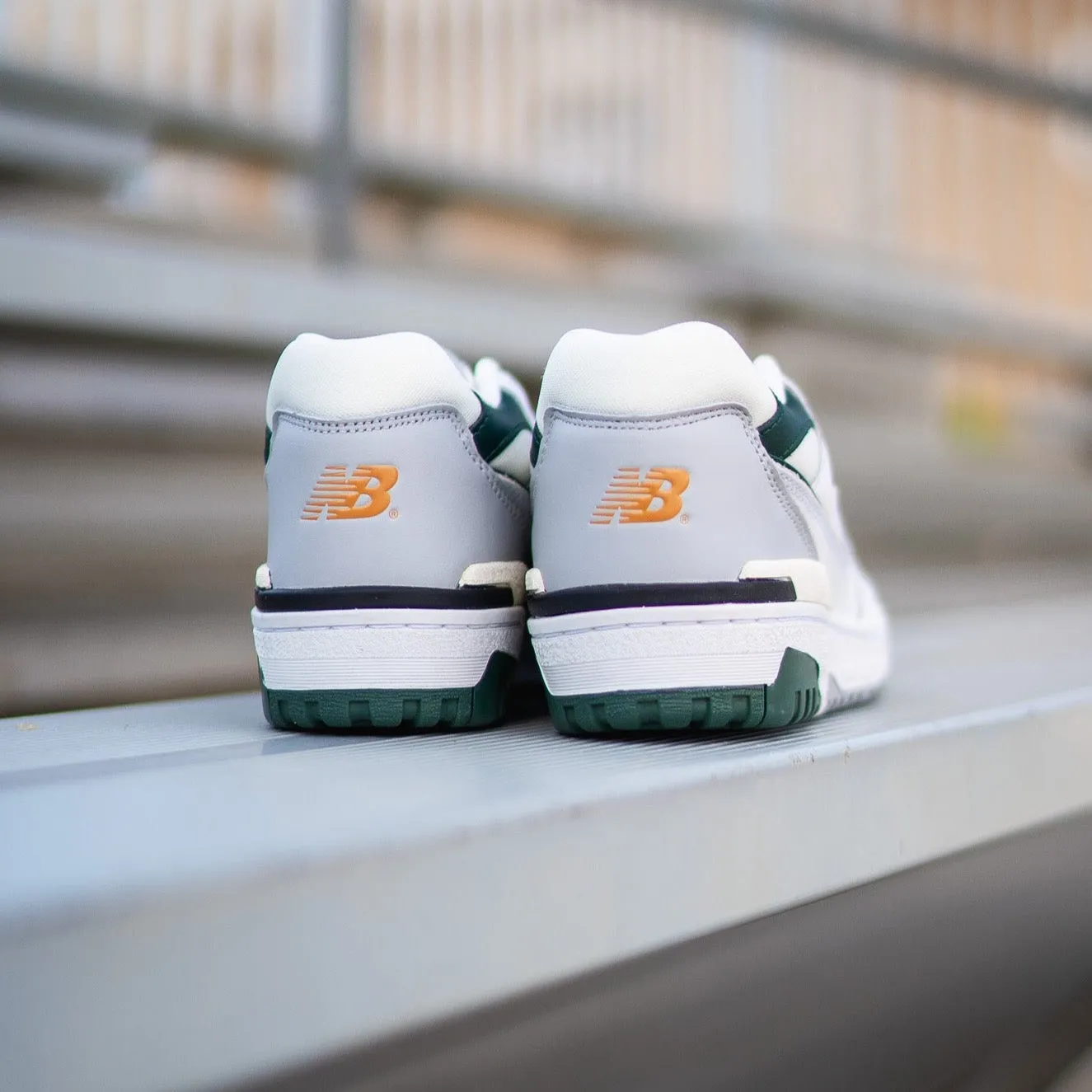 Mens New Balance 550 (White/Packer) - BB550PWC