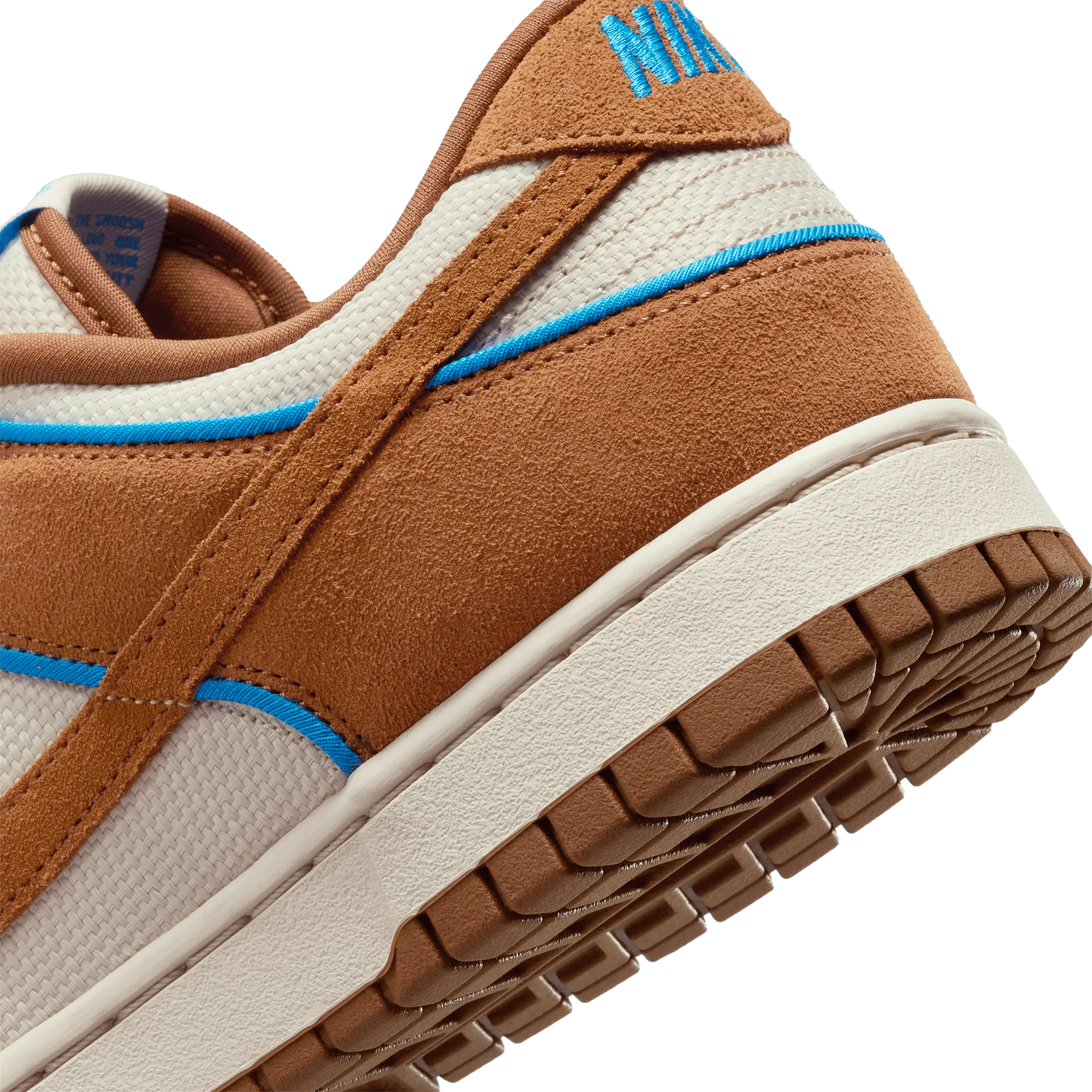 Men's Nike Dunk Low Retro Premium - LT Orewood Brown/LTBritish Tan/Photo Blue