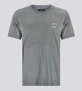 MEN'S PERFORATED SPORTS T-SHIRT - KHAKI