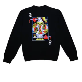 Mens True Royalty Crewneck Sweatshirt Black