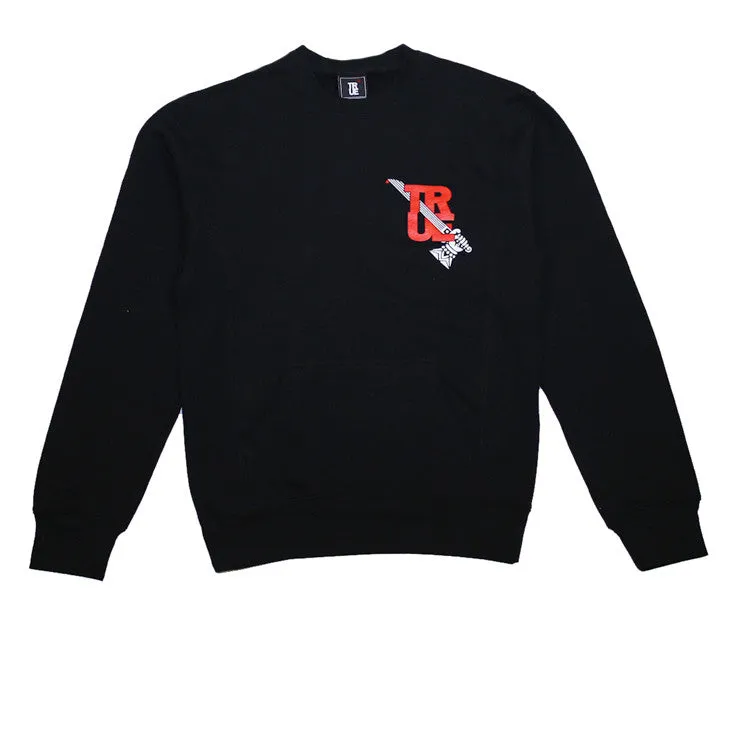 Mens True Royalty Crewneck Sweatshirt Black