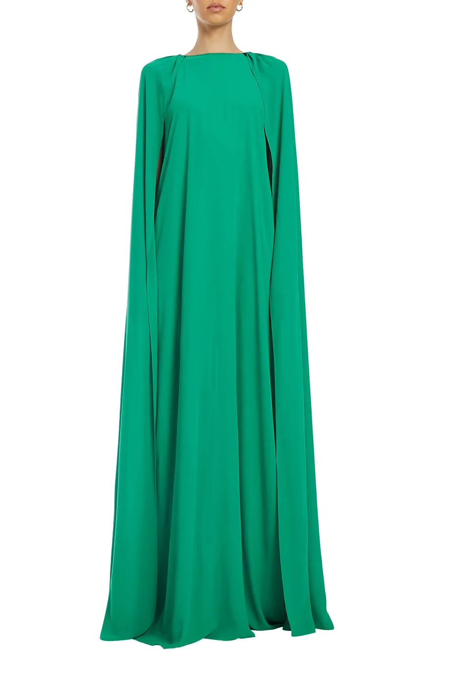 Minnie Cape Maxi Dress