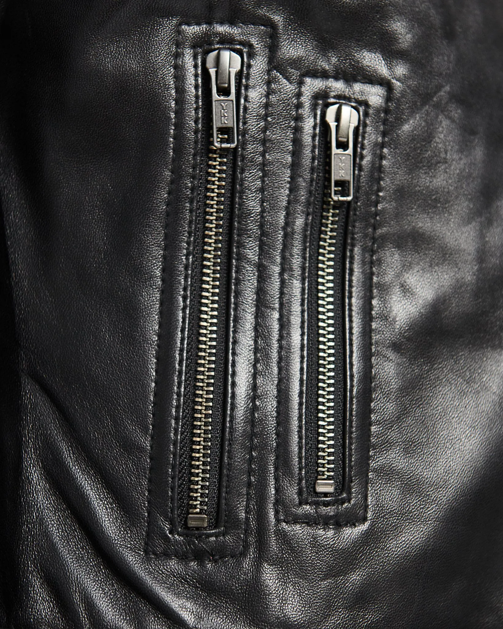 MODERN VICE DOUBLE ZIP MOTO JACKET