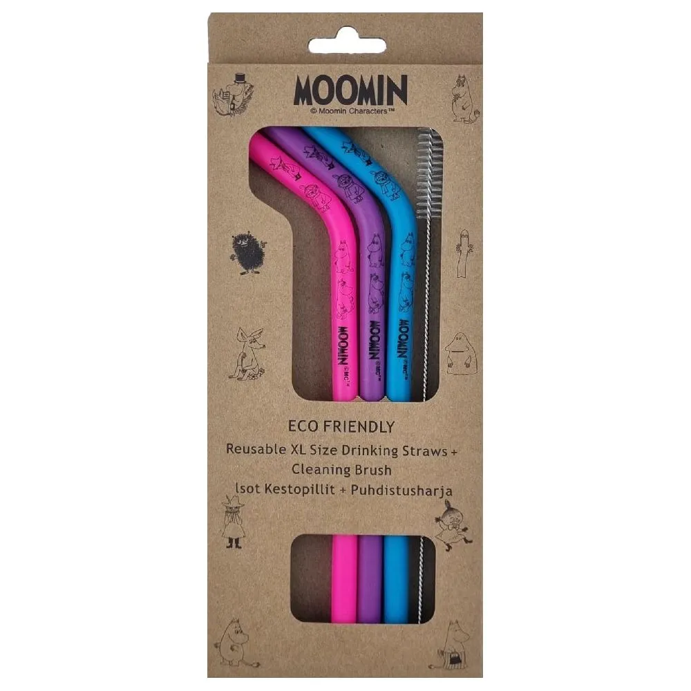 Moomin Drinking Straw 3-set XL - TMF -Trade