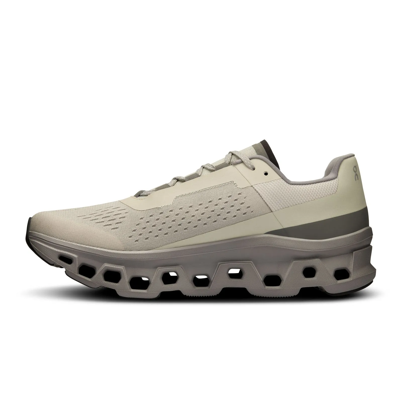 On Running Cloudmonster Running Shoe (Men) - Ice/Alloy