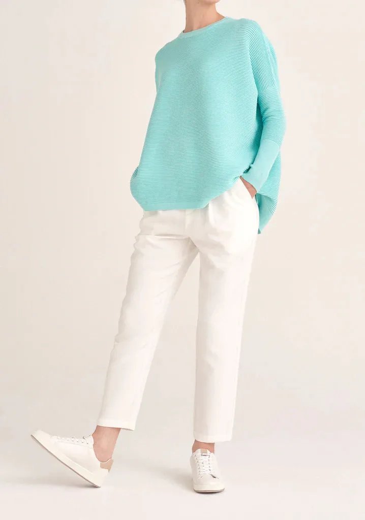 Paisie Cape Jumper in Mint Green