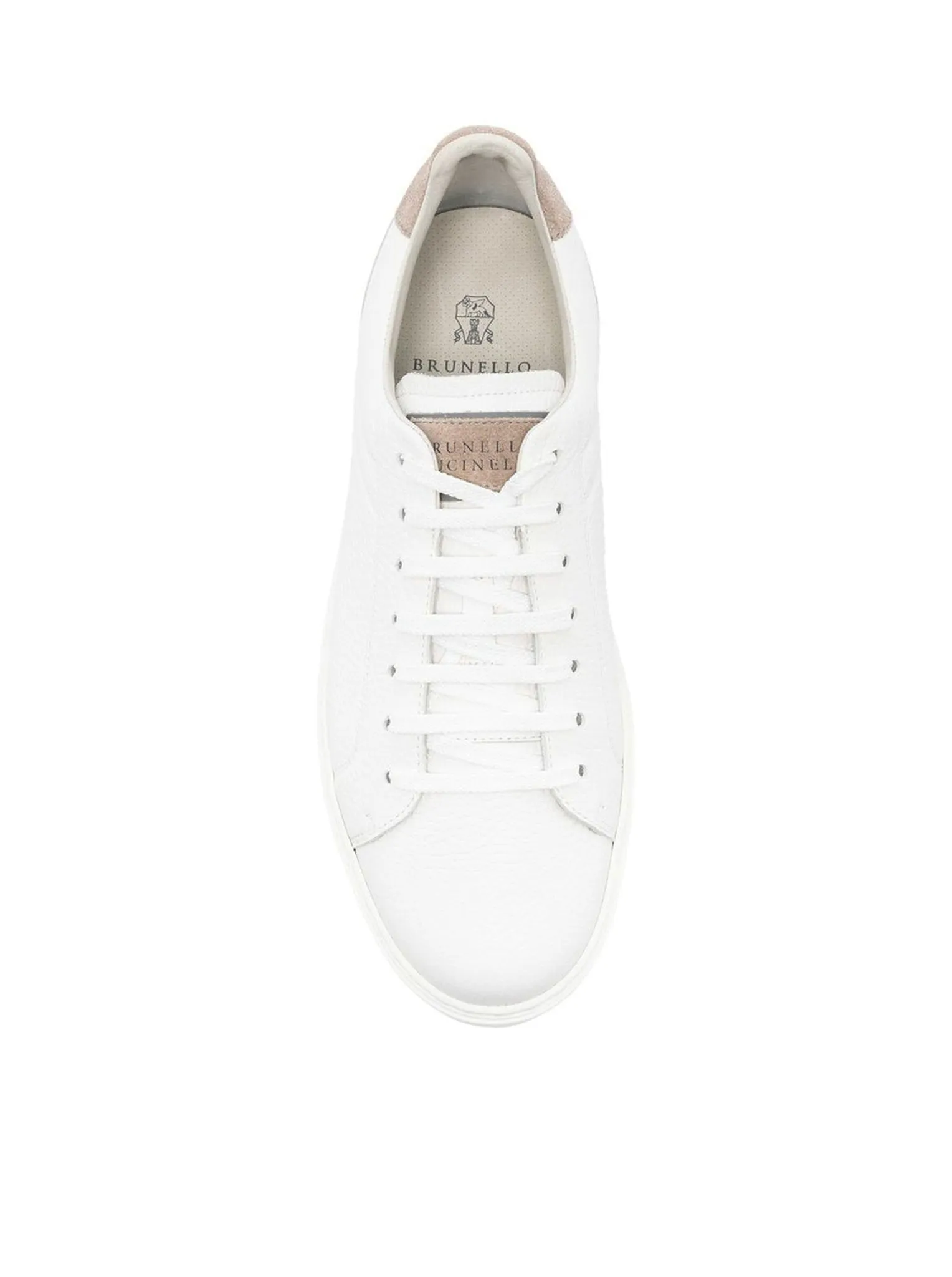 panelled low-top sneakers