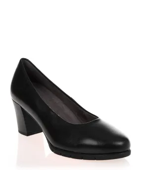 Pittillos 1770 Black Court Shoe