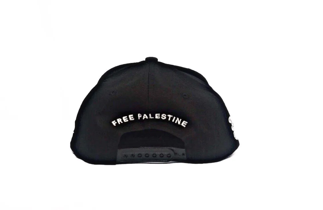 Stop War – I am Revolutionary Black/Multi colour Flat Peak Snap Back