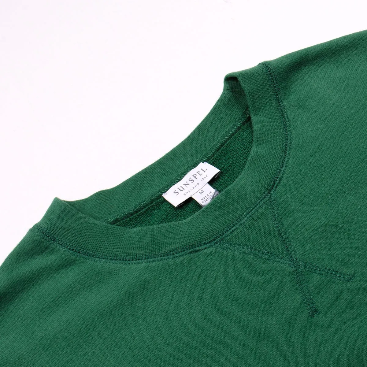 Sunspel - Loopback Sweatshirt - Kale