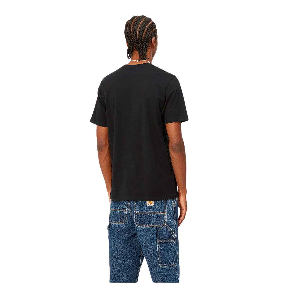 T-shirt Uomo Carhartt WIP S/S Pocket Nero