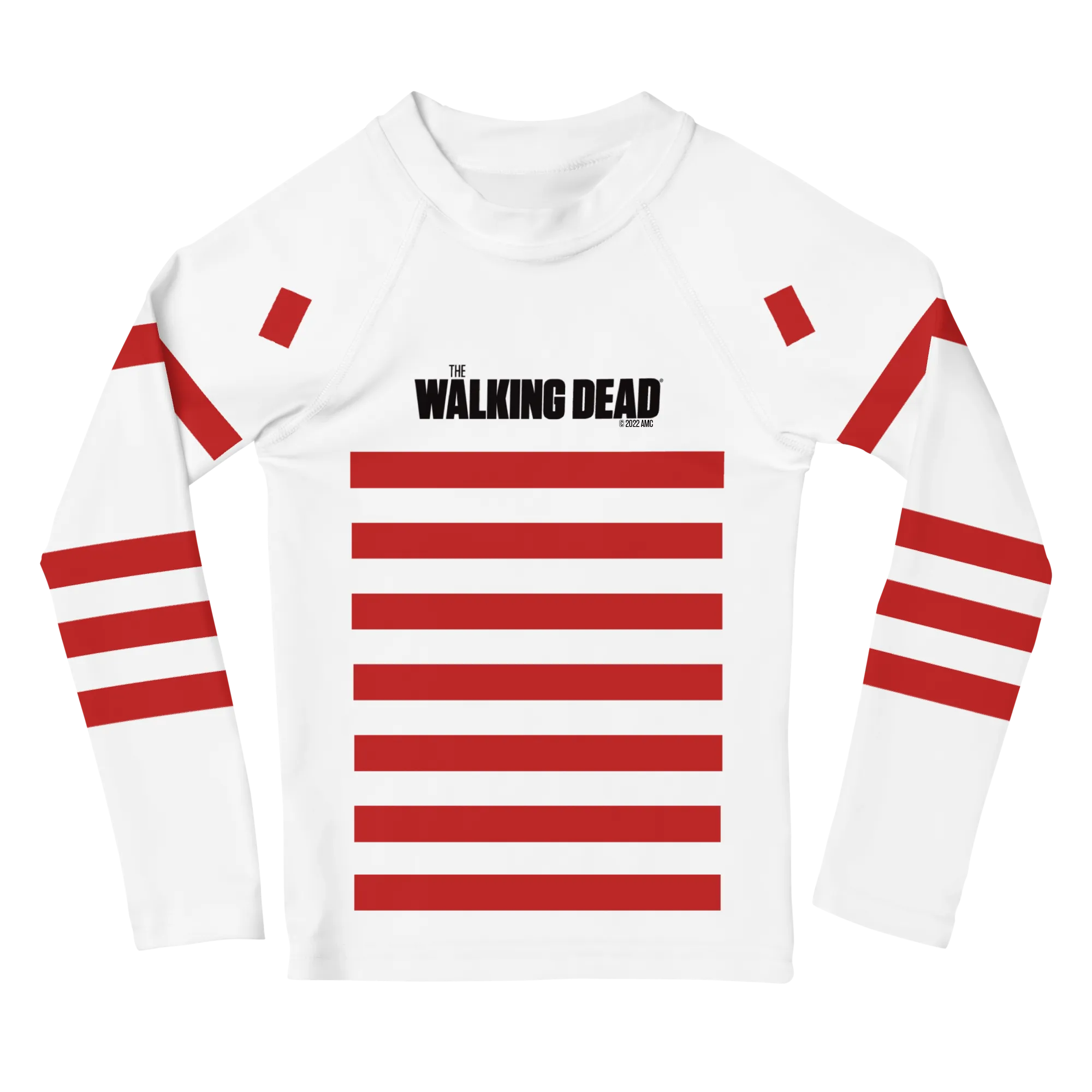 The Walking Dead Commonwealth Uniform Unisex Youth Rash Guard T-Shirt