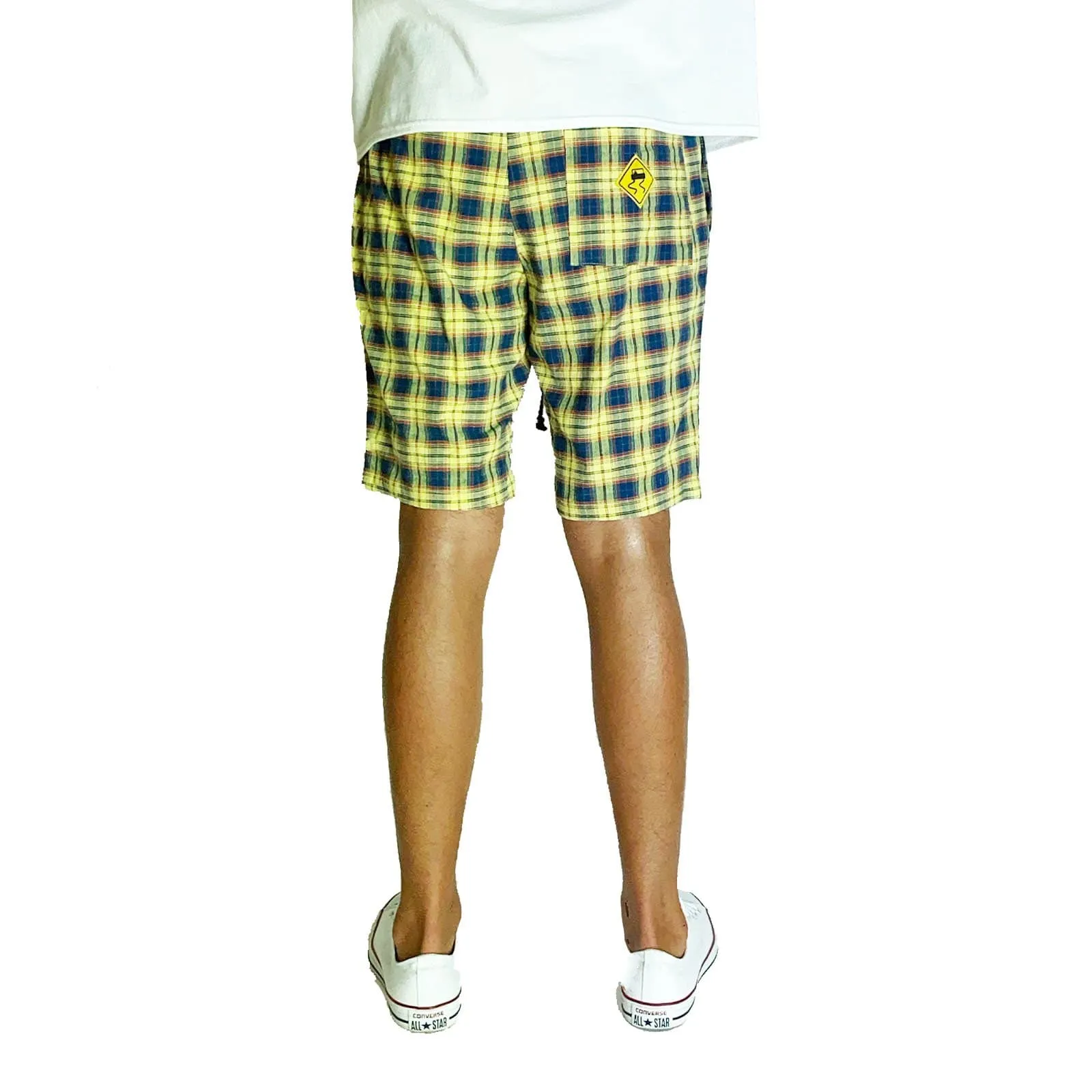 Yellow Navy SS Shorts